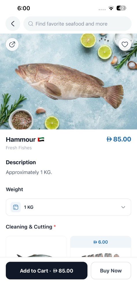 Product screen